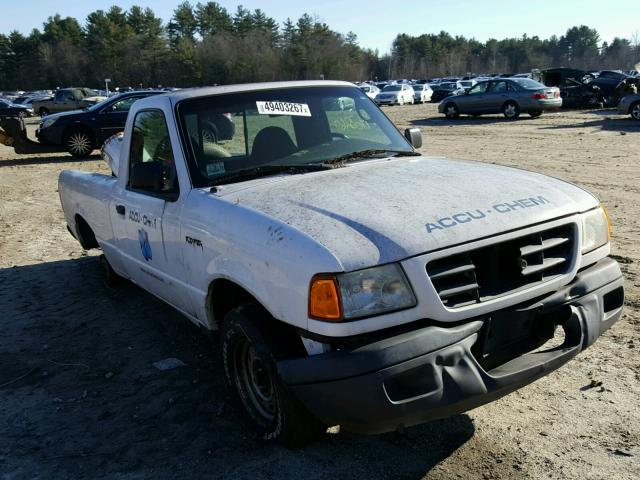 1FTYR10D53TA39218 - 2003 FORD RANGER WHITE photo 1