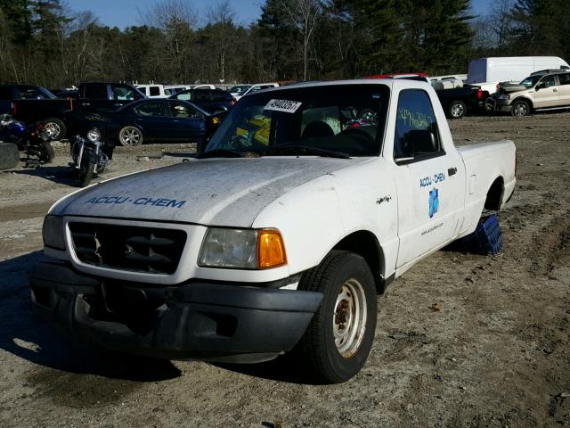 1FTYR10D53TA39218 - 2003 FORD RANGER WHITE photo 2