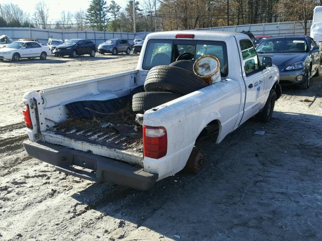 1FTYR10D53TA39218 - 2003 FORD RANGER WHITE photo 4