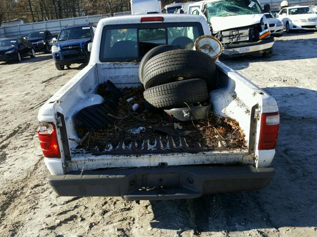 1FTYR10D53TA39218 - 2003 FORD RANGER WHITE photo 6