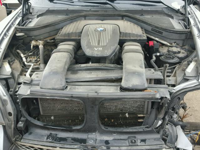 5UXFE835X8LZ47458 - 2008 BMW X5 4.8I GRAY photo 7