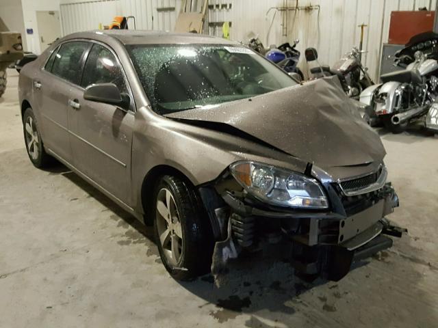 1G1ZC5E00CF134327 - 2012 CHEVROLET MALIBU 1LT ნაცრისფერი ფოტო 1