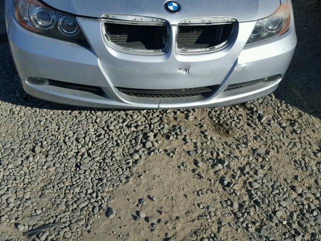 WBAVC53577FZ77464 - 2007 BMW 328 I SULE SILVER photo 9