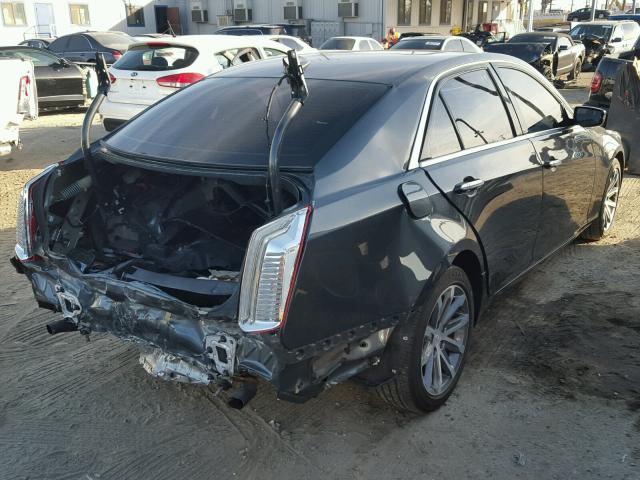 1G6AR5SS1G0112373 - 2016 CADILLAC CTS LUXURY CHARCOAL photo 4