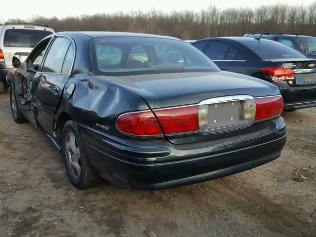 1G4HP54K514220540 - 2001 BUICK LESABRE CU GREEN photo 3