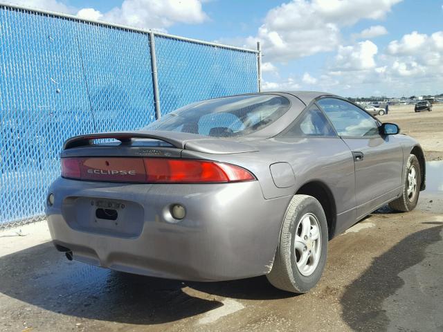 4A3AK34Y1VE154224 - 1997 MITSUBISHI ECLIPSE RS GRAY photo 4