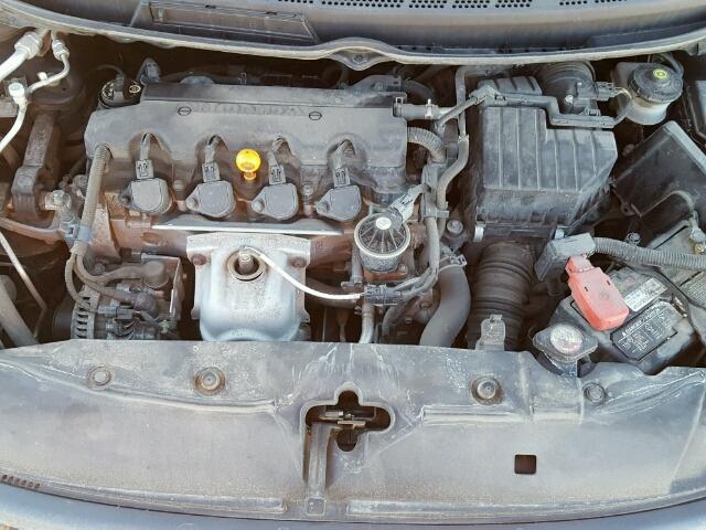 2HGFG12887H011365 - 2007 HONDA CIVIC EX BLACK photo 7