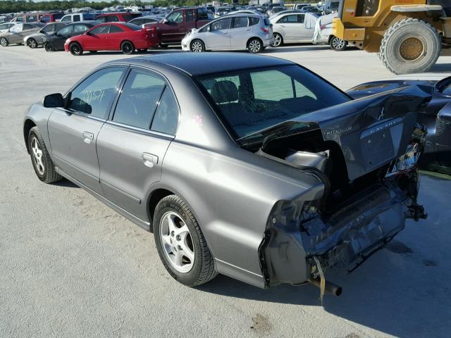 4A3AA46G62E064219 - 2002 MITSUBISHI GALANT ES GRAY photo 3