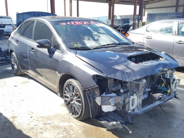 JF1VA2L62F9835946 - 2015 SUBARU WRX STI GRAY photo 1