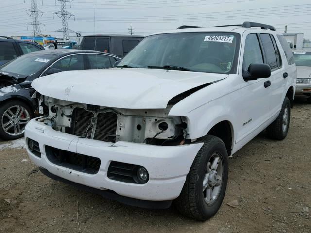 1FMZU73EX5UC01072 - 2005 FORD EXPLORER X WHITE photo 2