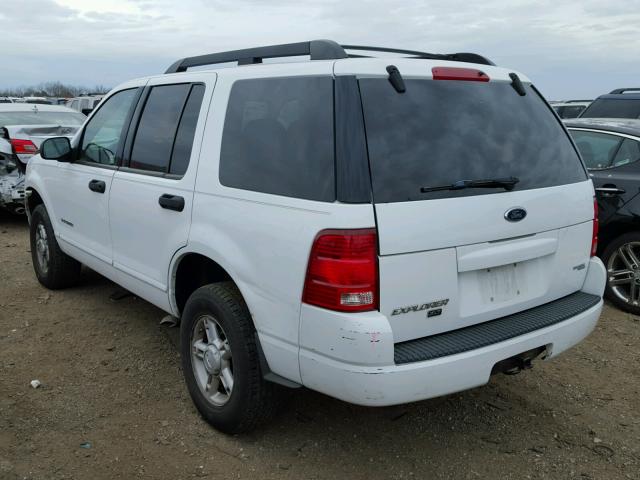 1FMZU73EX5UC01072 - 2005 FORD EXPLORER X WHITE photo 3