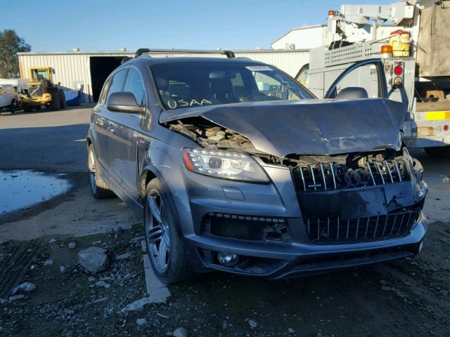 WA1DGAFE3BD007195 - 2011 AUDI Q7 PRESTIG GRAY photo 1