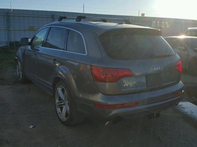 WA1DGAFE3BD007195 - 2011 AUDI Q7 PRESTIG GRAY photo 3