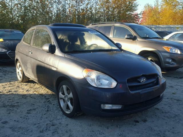 KMHCN36C58U081787 - 2008 HYUNDAI ACCENT SE GRAY photo 1