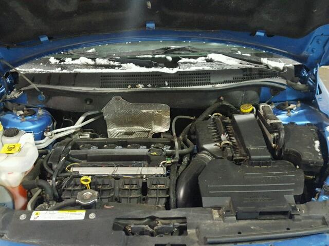 1B3HB28B88D674580 - 2008 DODGE CALIBER BLUE photo 7