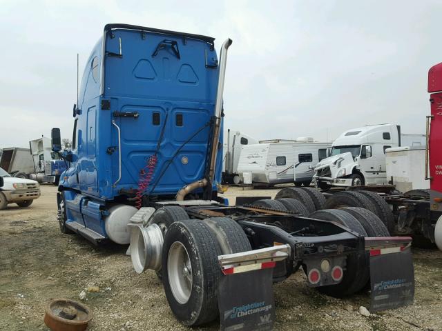 1FUJGLBG5CSBM3350 - 2012 FREIGHTLINER CASCADIA 1 BLUE photo 3