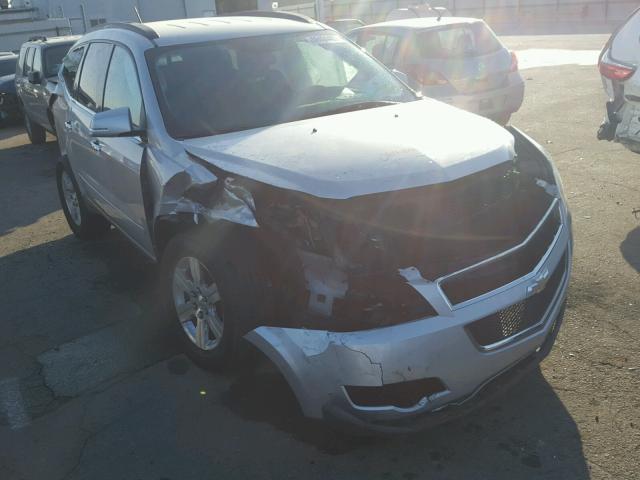 1GNKRJED9CJ352001 - 2012 CHEVROLET TRAVERSE L SILVER photo 1