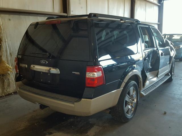 1FMFK17587LA85573 - 2007 FORD EXPEDITION BLACK photo 4