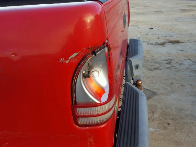 1D7FL36X23S160984 - 2003 DODGE DAKOTA SPO RED photo 9