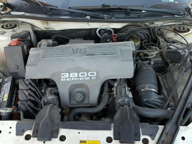 1G2WP52K2WF329598 - 1998 PONTIAC GRAND PRIX WHITE photo 7