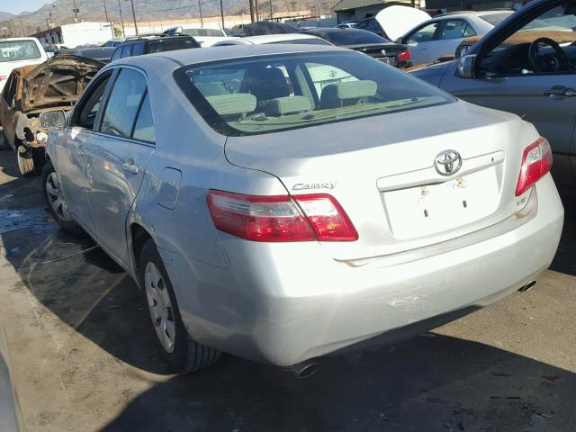 4T1BK46K97U548077 - 2007 TOYOTA CAMRY NEW SILVER photo 3