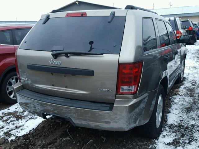 1J4GR48K25C658730 - 2005 JEEP GRAND CHER BEIGE photo 4