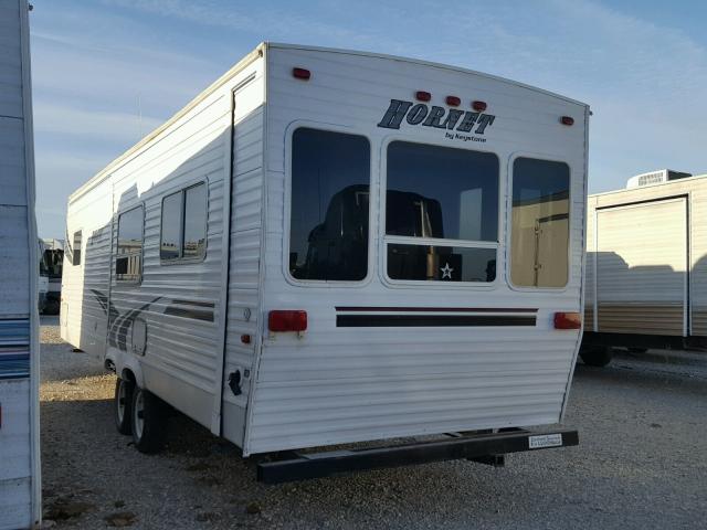 4YDT29R295E314897 - 2005 KEYSTONE HORNET WHITE photo 3