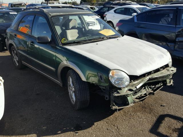 JF1GG68532H813016 - 2002 SUBARU IMPREZA OU GREEN photo 1