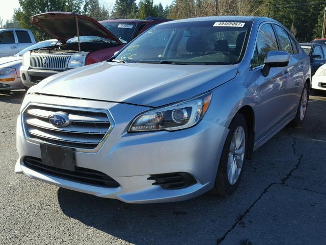 4S3BNAC68F3009049 - 2015 SUBARU LEGACY 2.5 SILVER photo 2