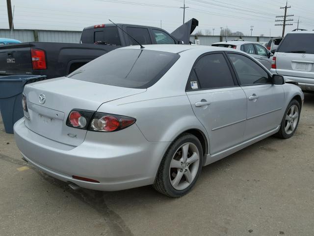 1YVHP80C685M20409 - 2008 MAZDA 6 I SILVER photo 4