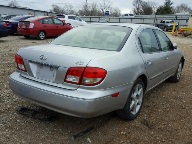 JNKDA31A32T006768 - 2002 INFINITI I35 SILVER photo 4