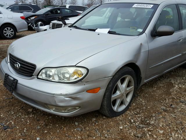 JNKDA31A32T006768 - 2002 INFINITI I35 SILVER photo 9