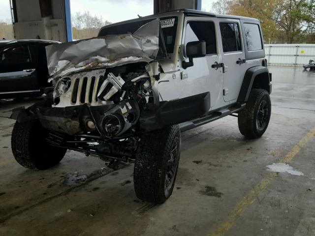 1J4BA3H18BL623446 - 2011 JEEP WRANGLER U SILVER photo 2