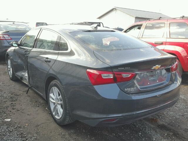 1G1ZE5ST5HF138129 - 2017 CHEVROLET MALIBU LT CHARCOAL photo 3