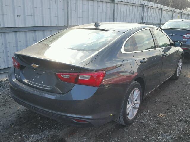 1G1ZE5ST5HF138129 - 2017 CHEVROLET MALIBU LT CHARCOAL photo 4