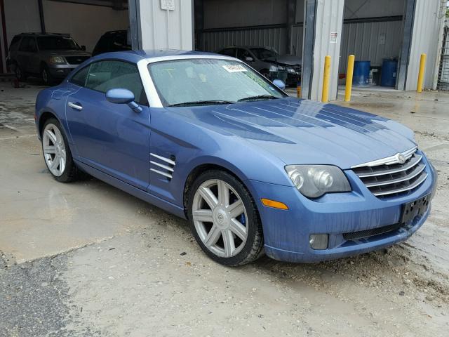 1C3AN69L46X063547 - 2006 CHRYSLER CROSSFIRE BLUE photo 1