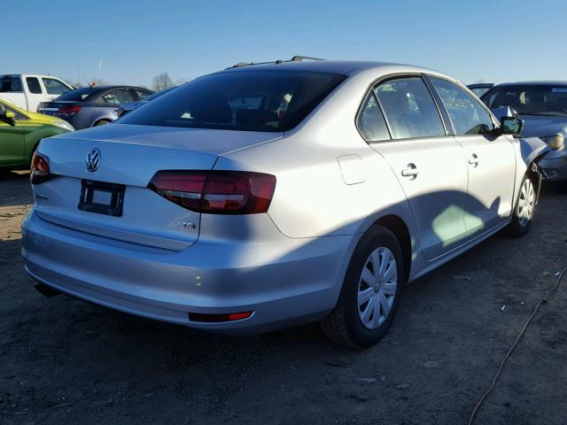 3VW267AJXGM205692 - 2016 VOLKSWAGEN JETTA S SILVER photo 4