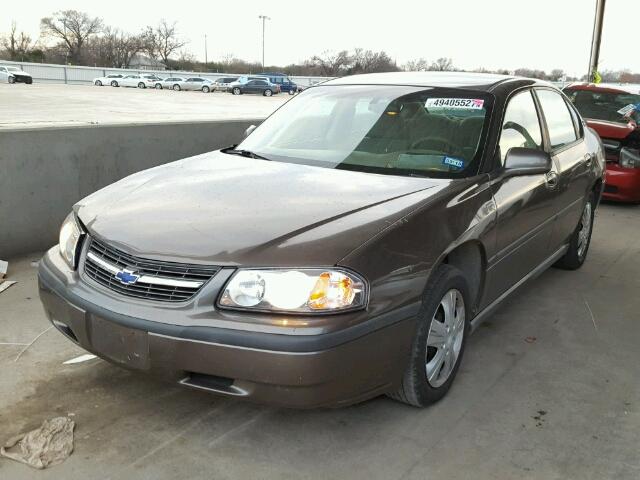 2G1WF52E539431743 - 2003 CHEVROLET IMPALA 棕色 照片 2