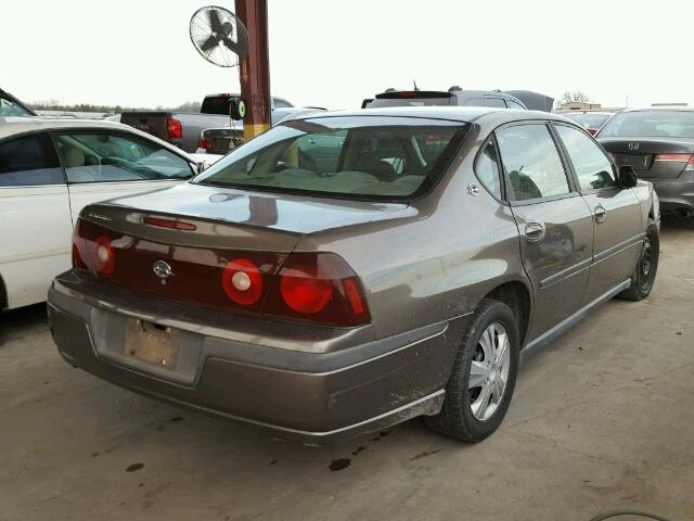 2G1WF52E539431743 - 2003 CHEVROLET IMPALA 棕色 照片 4