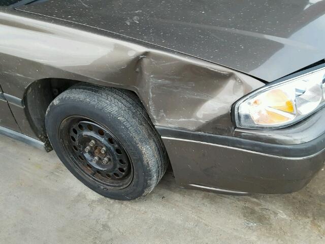 2G1WF52E539431743 - 2003 CHEVROLET IMPALA 棕色 照片 9