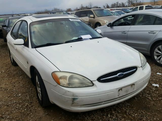 1FAHP56S03G100427 - 2003 FORD TAURUS SEL WHITE photo 1