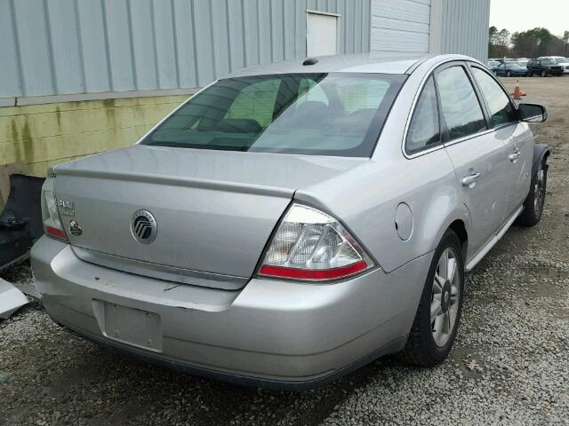 1MEHM42WX8G625281 - 2008 MERCURY SABLE PREM SILVER photo 4