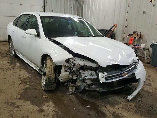 2G1WA5EN5A1222802 - 2010 CHEVROLET IMPALA LS WHITE photo 1