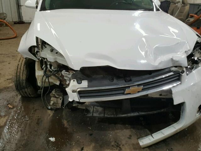 2G1WA5EN5A1222802 - 2010 CHEVROLET IMPALA LS WHITE photo 9