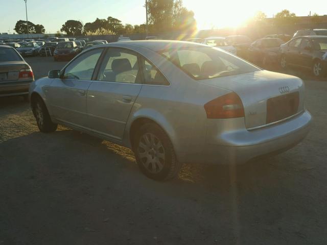 WAUBH64B71N057796 - 2001 AUDI A6 2.8 SILVER photo 3