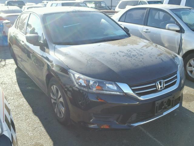 1HGCR2F3XFA250026 - 2015 HONDA ACCORD LX BLACK photo 1