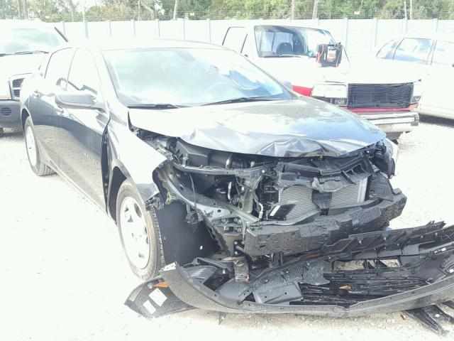 1G1ZB5ST8HF285490 - 2017 CHEVROLET MALIBU LS GRAY photo 1
