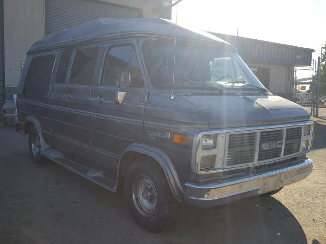 1GDEG25K6L7514501 - 1990 GMC RALLY WAGO GRAY photo 1