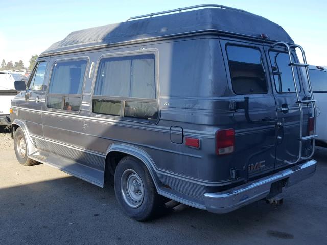 1GDEG25K6L7514501 - 1990 GMC RALLY WAGO GRAY photo 3