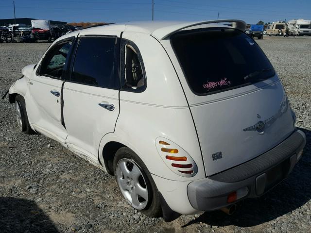 3C8FY4BB41T592627 - 2001 CHRYSLER PT CRUISER WHITE photo 3